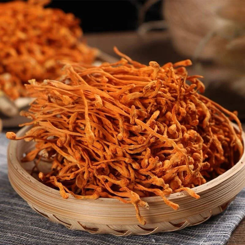 虫草花干货正品商用煲汤非特级菌菇正宗炖鸡汤配枸杞