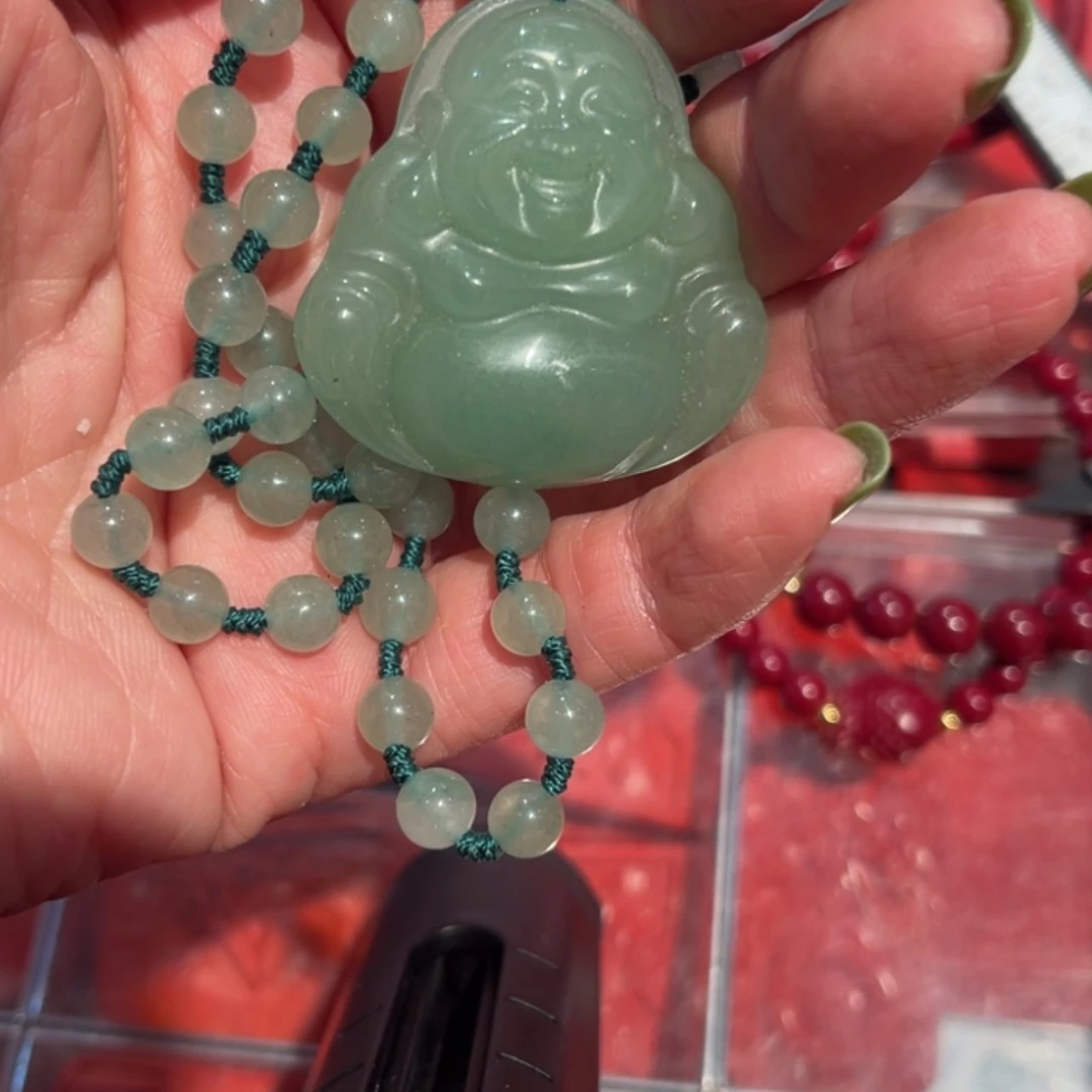 【闪购商品】东陵石吊坠(赠链)未镶嵌章****子