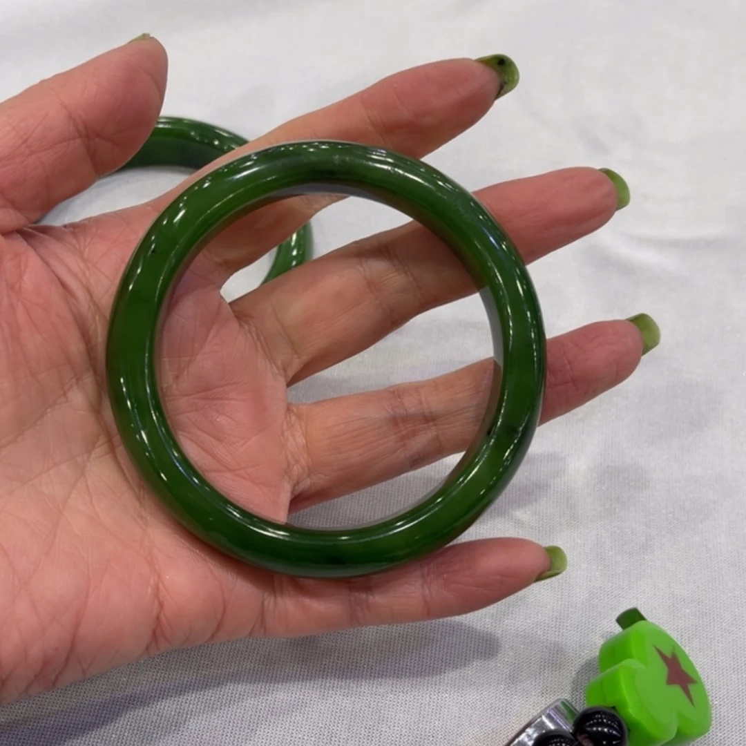 【闪购商品】和田玉（碧玉）手镯未镶嵌