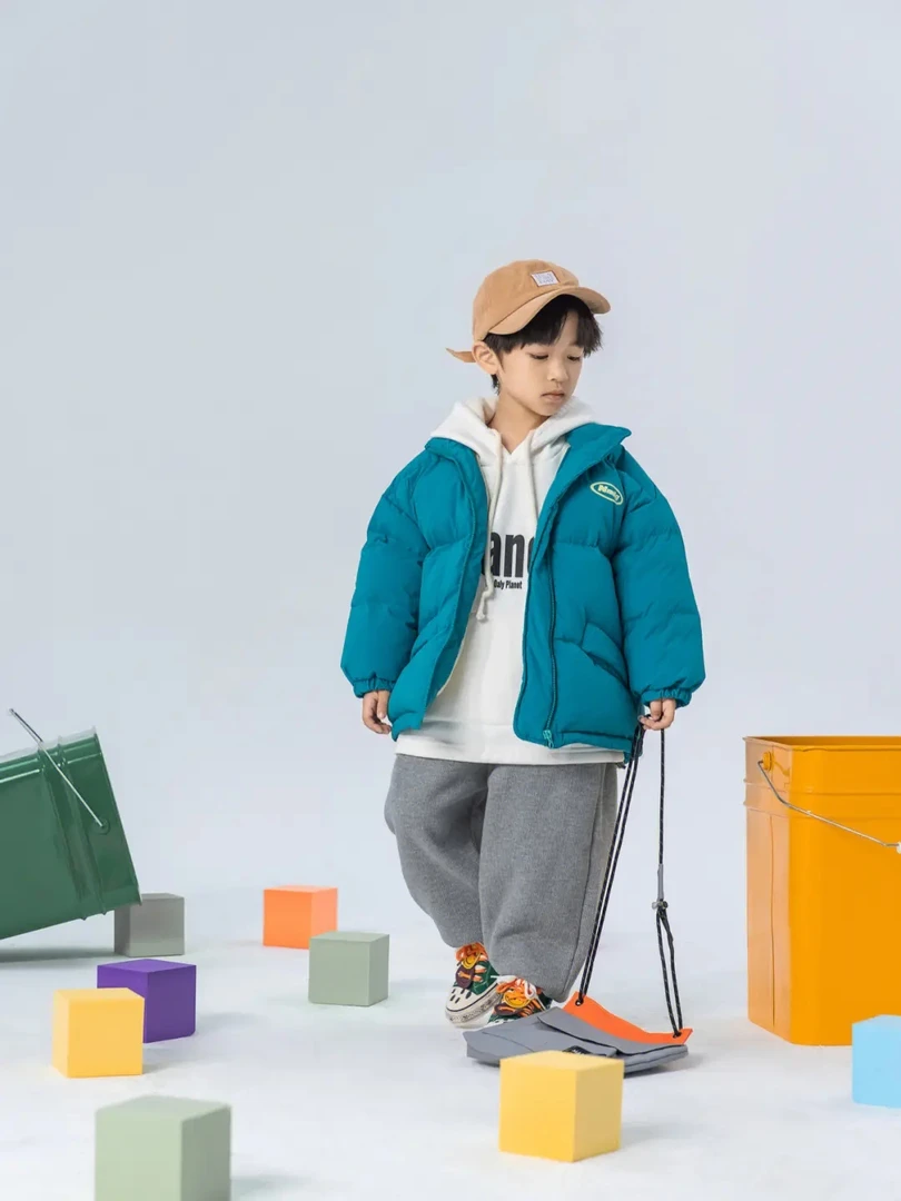 9-29短款儿童连帽韩版