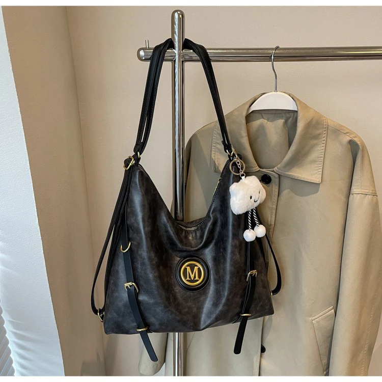 雅丹托特包包女式2024新款双肩包秋冬单肩包大容量多功能斜挎包