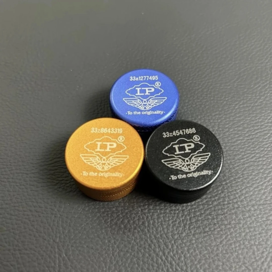 LP梦皮头台球杆皮头小头斯诺克枪头黑八桌球黑八球杆台球配件用品