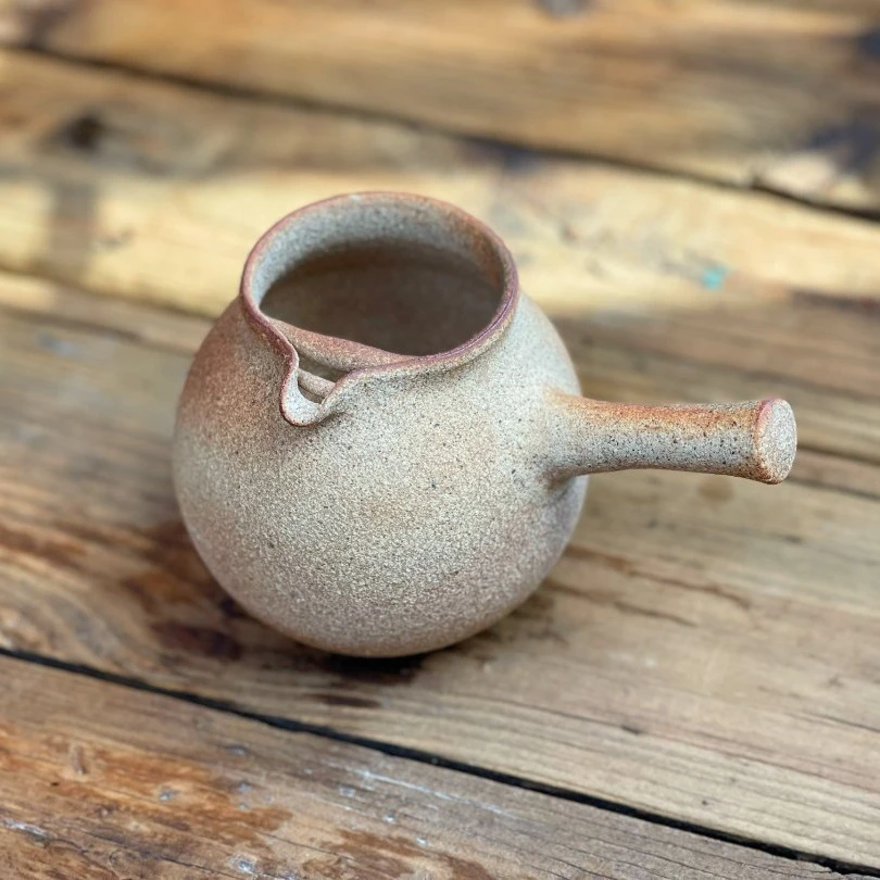 云南粗陶干烧茶罐 约550毫升 围炉煮茶 罐罐茶 煮茶罐 龙窑柴烧