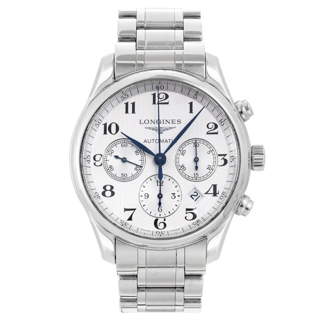99新 Longines/浪琴 宏/名匠759三眼计时/表径42/L2.759.4.78.6