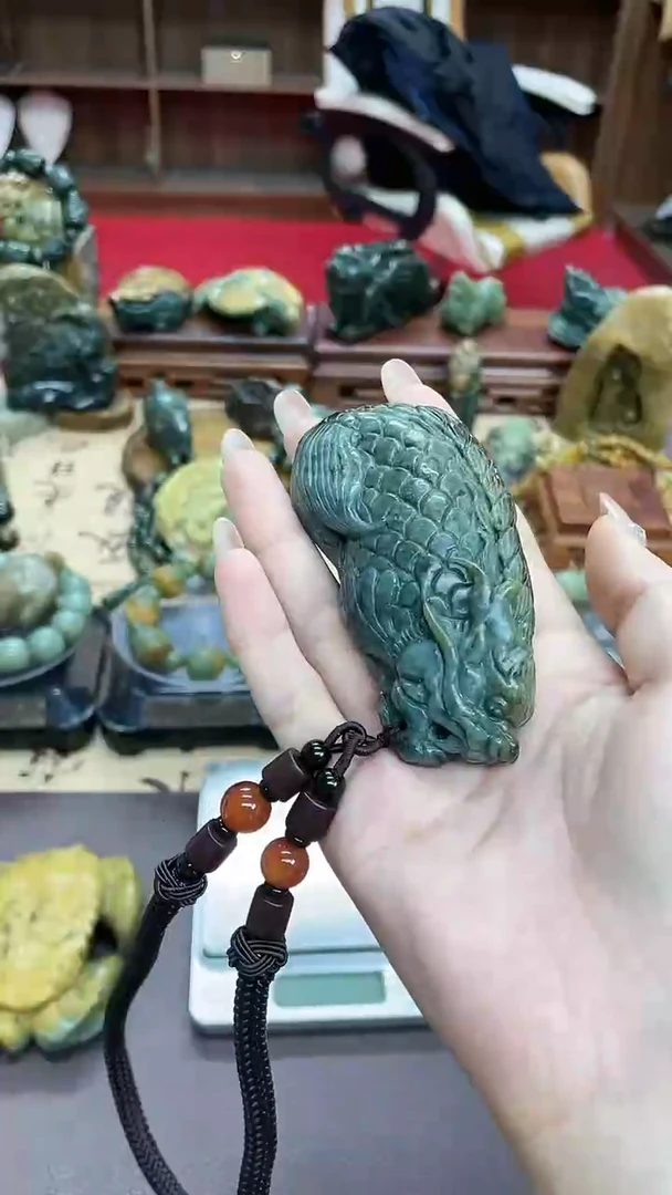 【闪购商品】岫岩河磨玉（透闪石质玉）手把未镶嵌手把