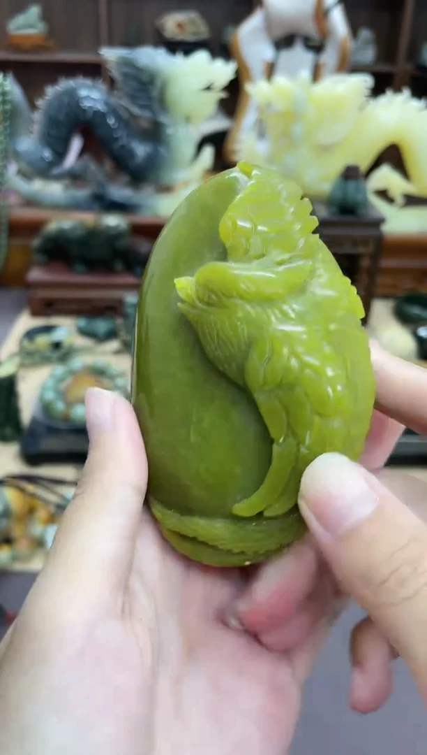 【闪购商品】蛇纹石玉手把未镶嵌手把