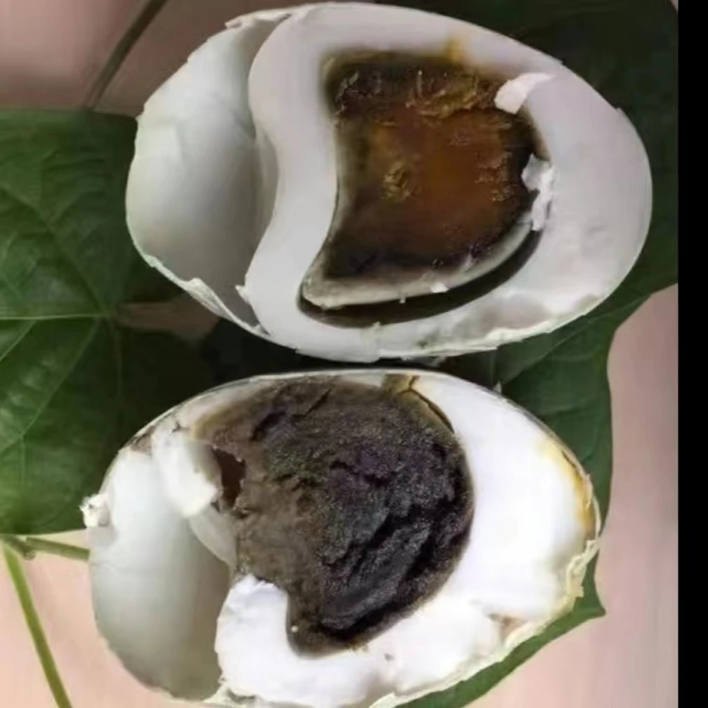 临江晓月臭咸鸭蛋开袋即食白细腻自然发酵土法腌制无添加味道独特