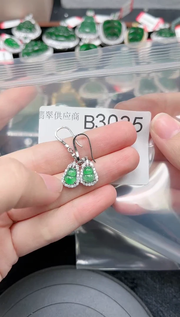 【闪购商品】翡翠颈饰未镶嵌3035赠皮绳