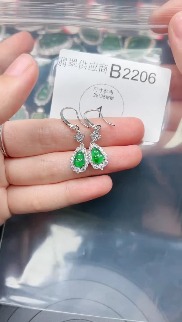 【闪购商品】翡翠颈饰未镶嵌2206赠皮绳