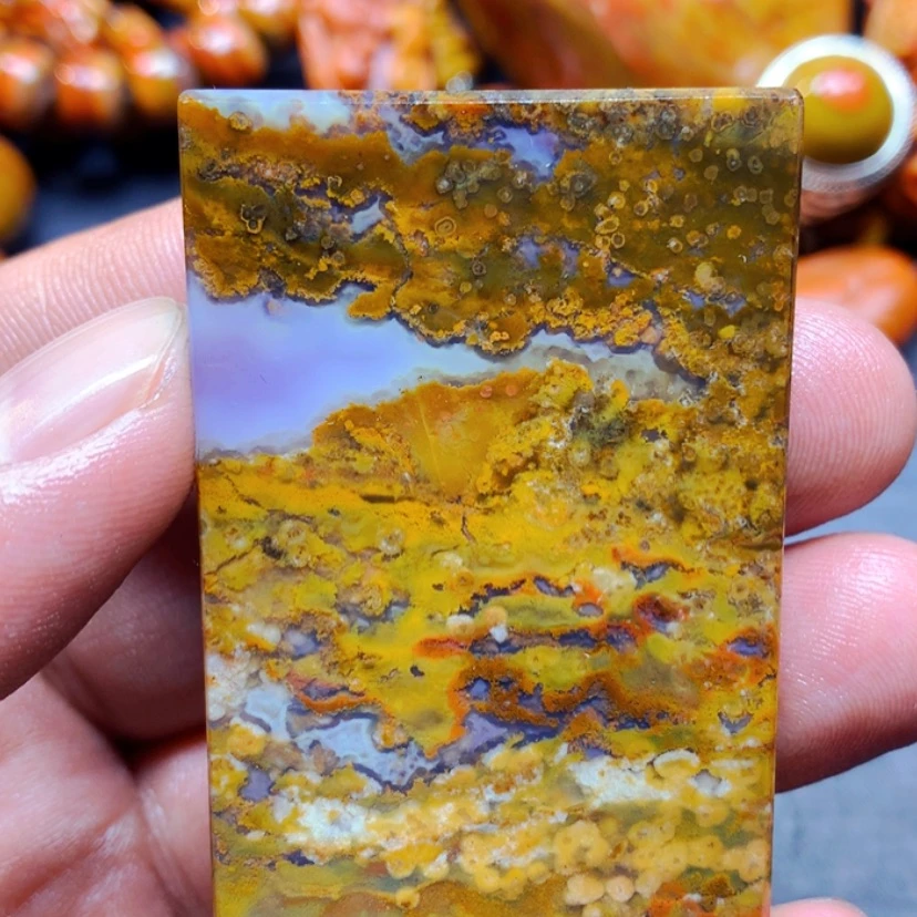 【闪购商品】玛瑙/玉髓吊坠未镶嵌萬**缘