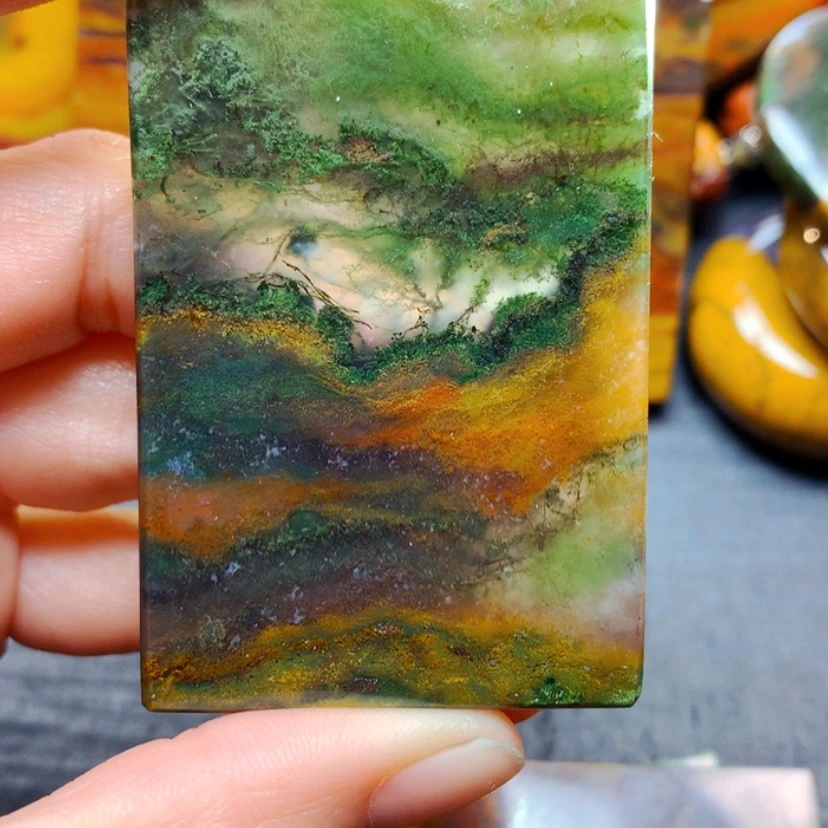 【闪购商品】玛瑙/玉髓吊坠未镶嵌自**声