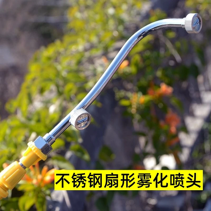 不锈钢扇形喷头电动喷雾器喷头雾化一条多机动喷雾器喷头农用打药