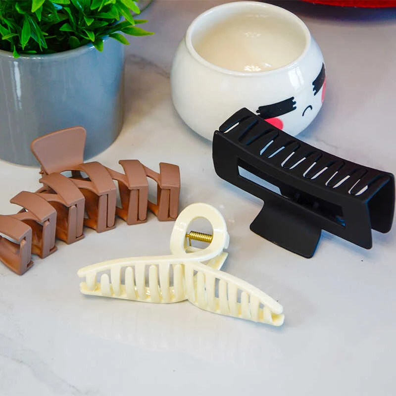 鲨鱼夹发卡高级感发抓大号头发夹子头饰2025新款发夹女后脑勺抓夹