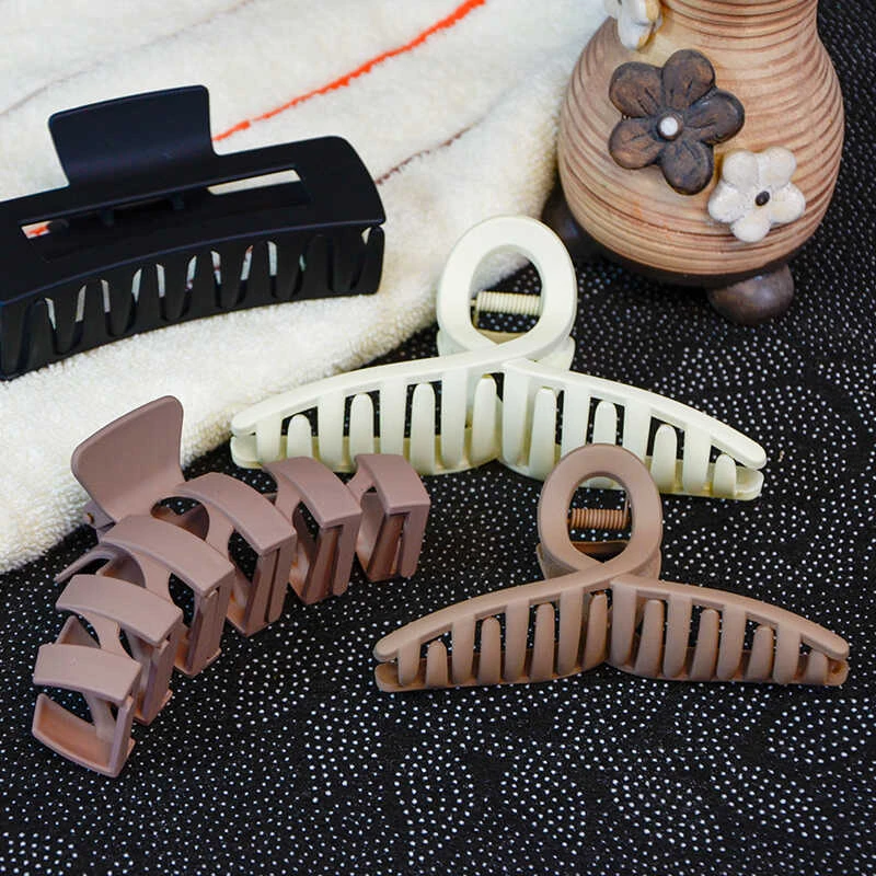 发夹女后脑勺抓夹鲨鱼夹发卡高级感发抓大号头发夹子头饰2024新款