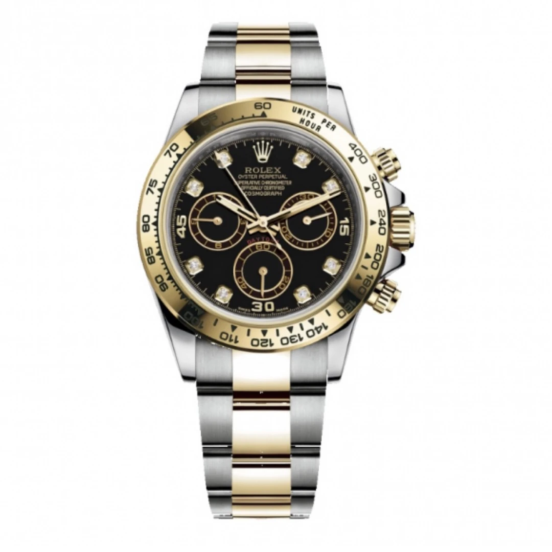 99新 Rolex/劳力士 一块表/劳力士迪通拿钻刻金眼116503