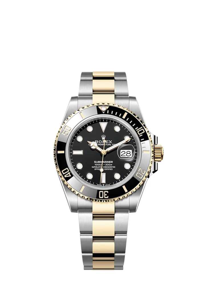 99新 Rolex/劳力士 格林尼治系列126613-0002间金黑水鬼全套