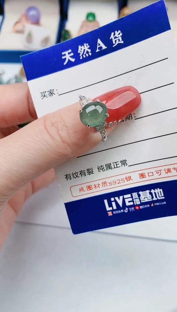 【闪购商品】翡翠1银S925镶嵌1