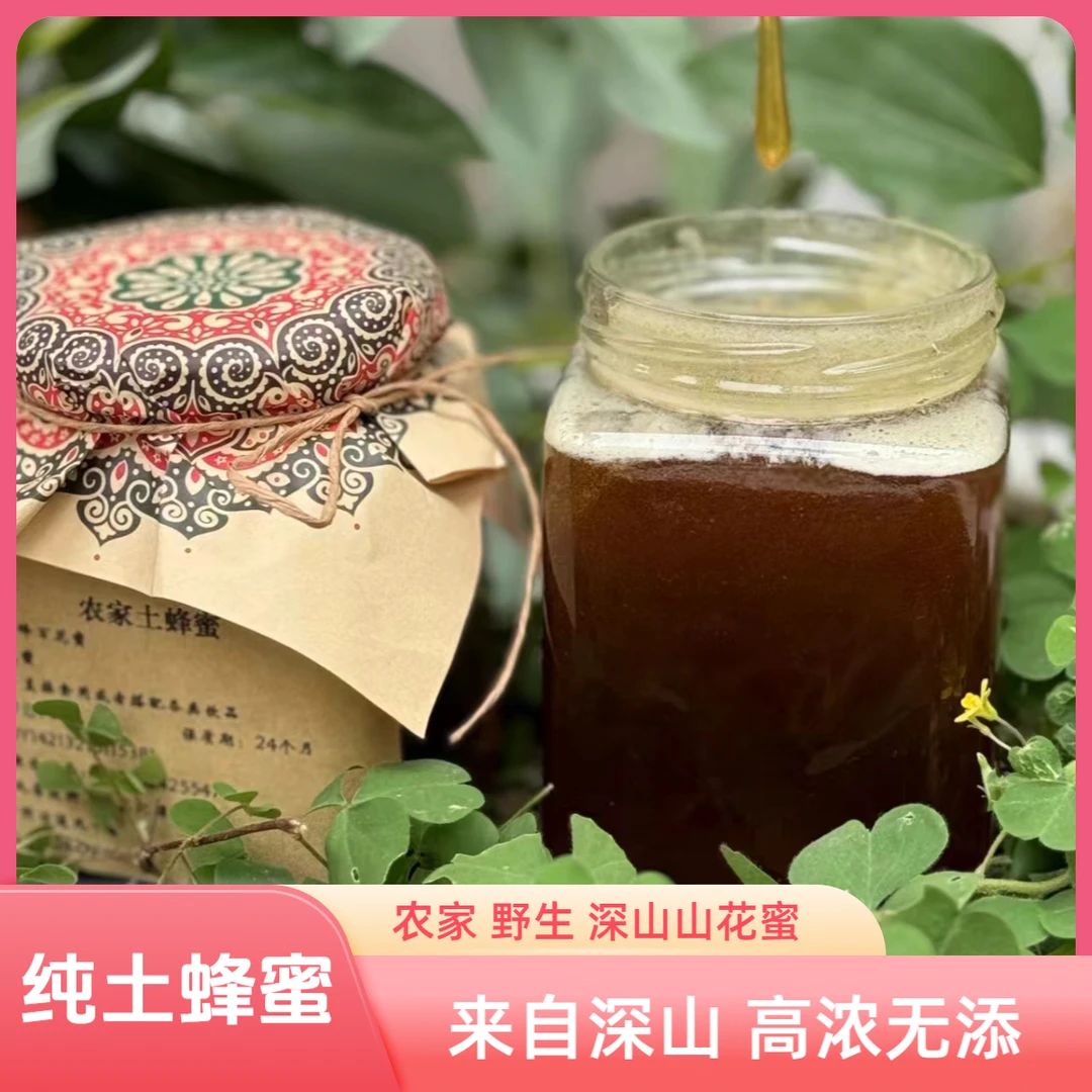 正宗中华蜂土蜂蜜深山高浓度无添加密封散装包邮