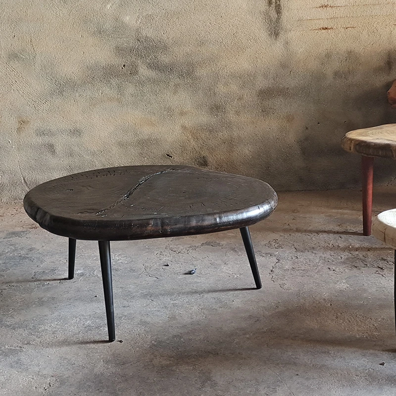 十点半制木原创设计太极榻榻米小茶几侘寂风矮桌子网红店民宿茶桌