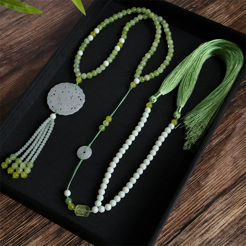 非金属玻璃吊坠 诗赠春国风吊坠璎珞