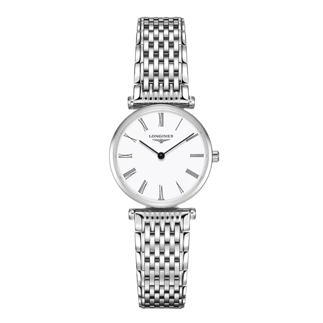 99新 Longines/浪琴 嘉兰6187/全套/24经典白盘女款