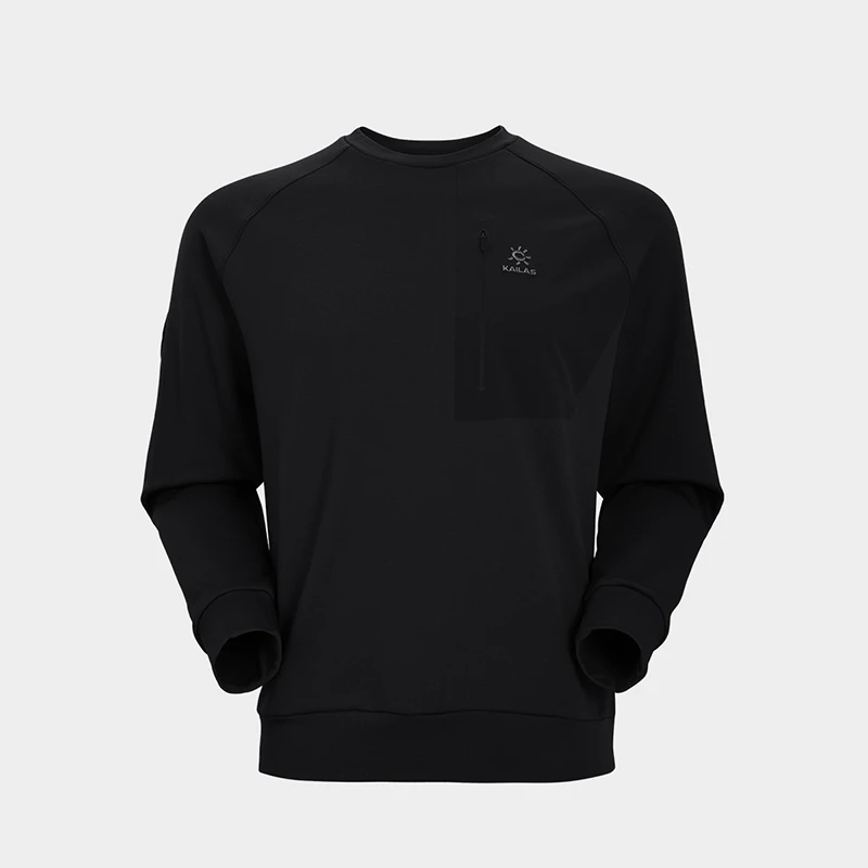 KAILAS凯乐石 户外运动 男款长袖圆领套头衫  KG2437134秋冬舒适