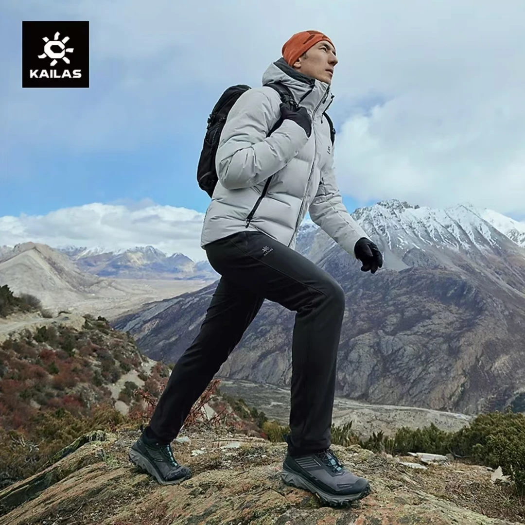 KAILAS凯乐石 墨脱PLUS软壳裤 GTX防风加绒徒步男款裤KG2336306