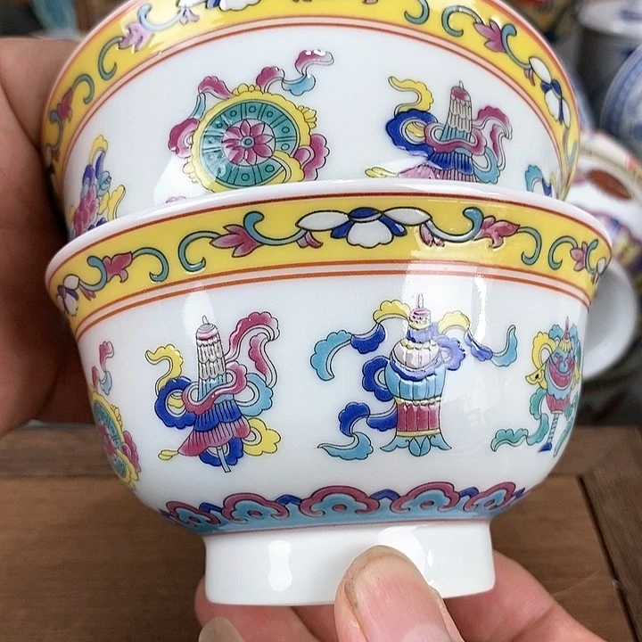 景德镇陶瓷藏式茶碗