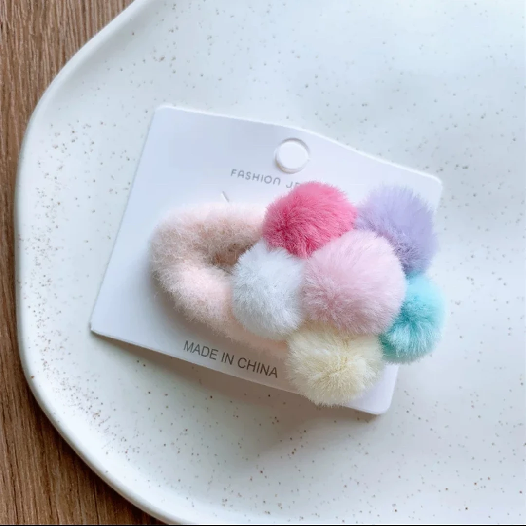 A-5291 td 彩色花朵掰掰夹儿童碎发夹甜美bb夹边夹发圈