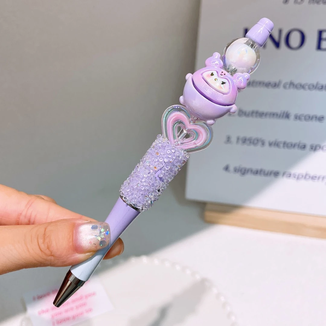 A-3195 td 紫库圆珠笔 发圈