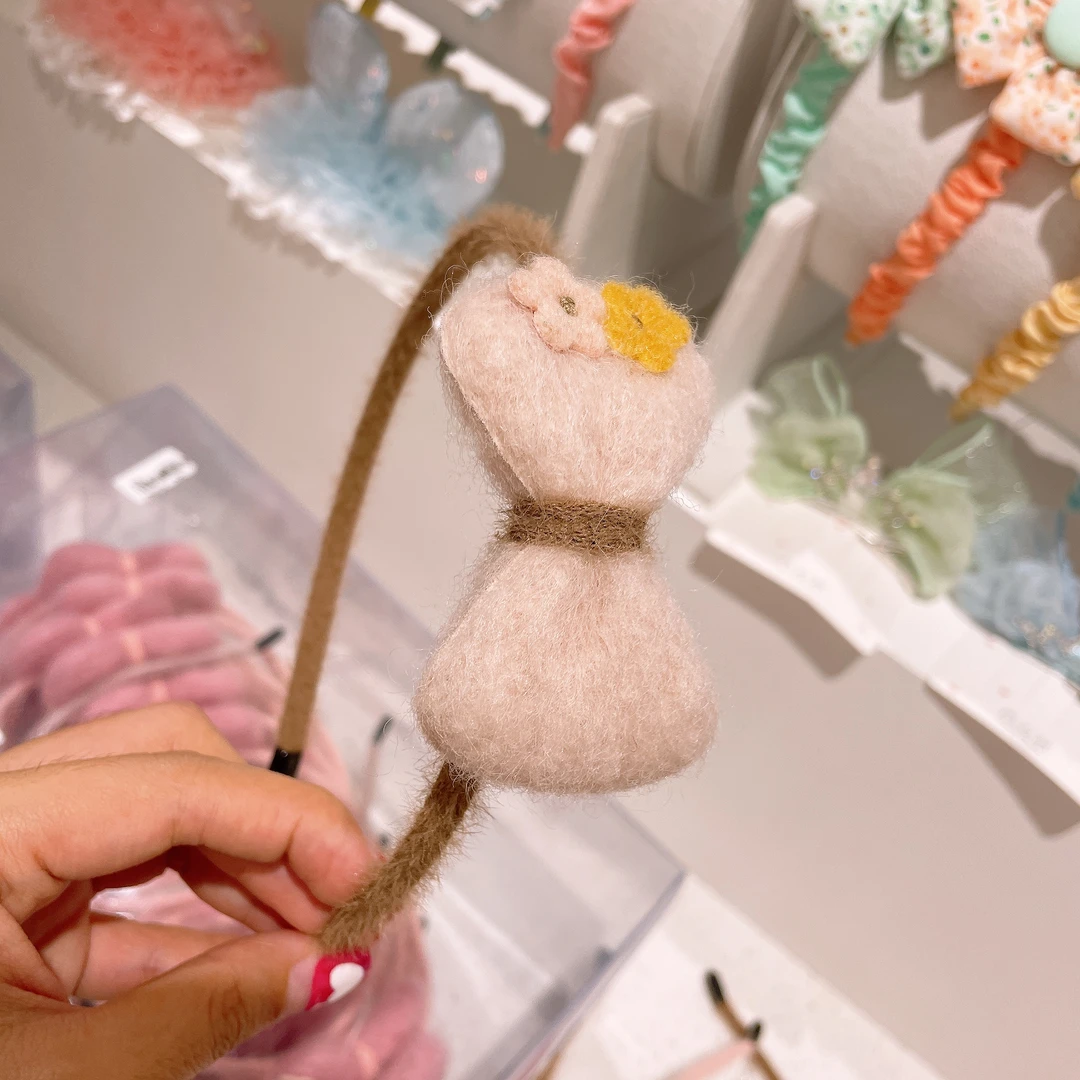 ZB-4267 1个蝴蝶结发箍    儿童发饰