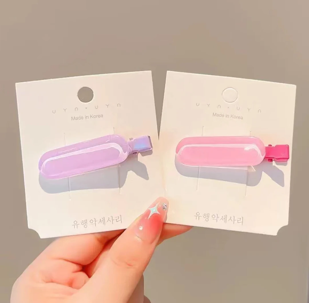 A-2510   1对ab款椭圆鸭嘴夹      发圈