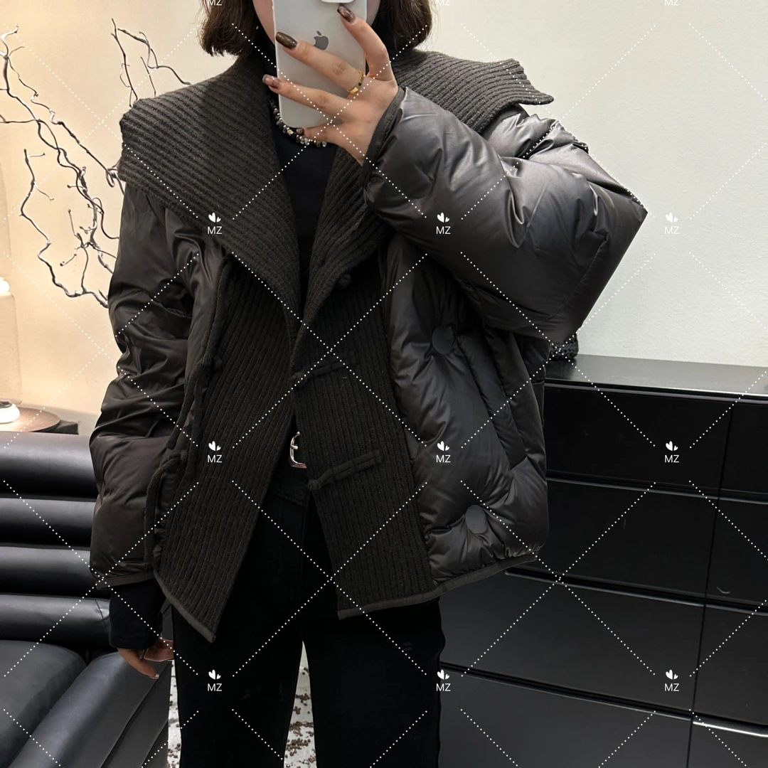 长毛领羽绒服--259
