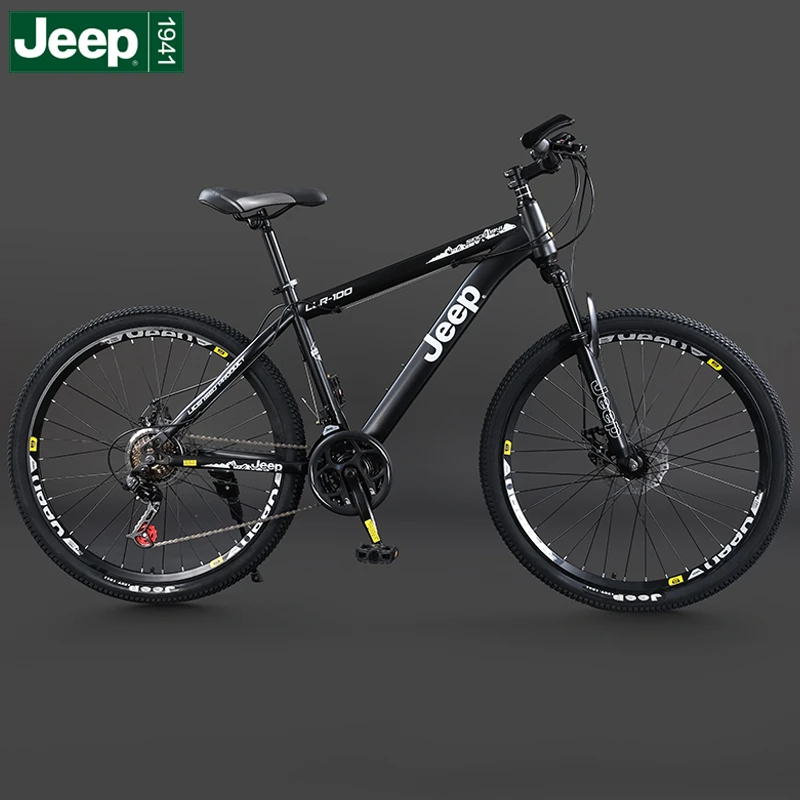 JEEP/吉普牧马人成人减震男女变速越野专业山地车学生代步自行车