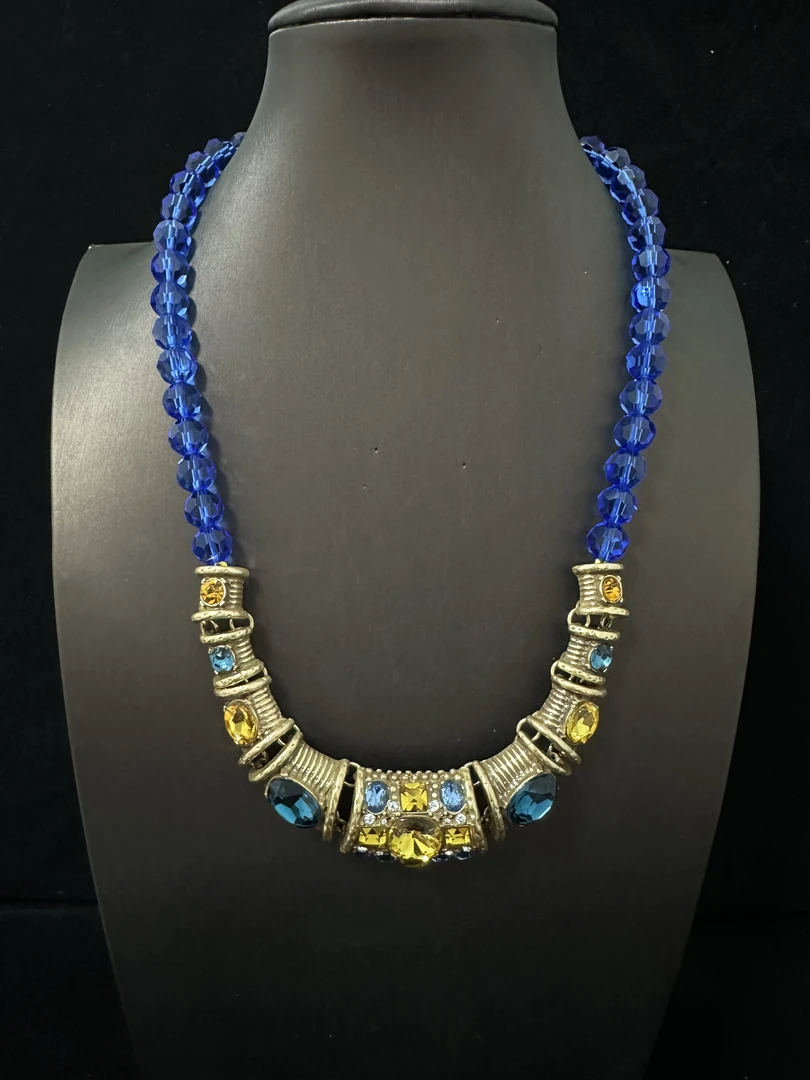 铜合金仿珍珠项链 ZXL0366中古项链