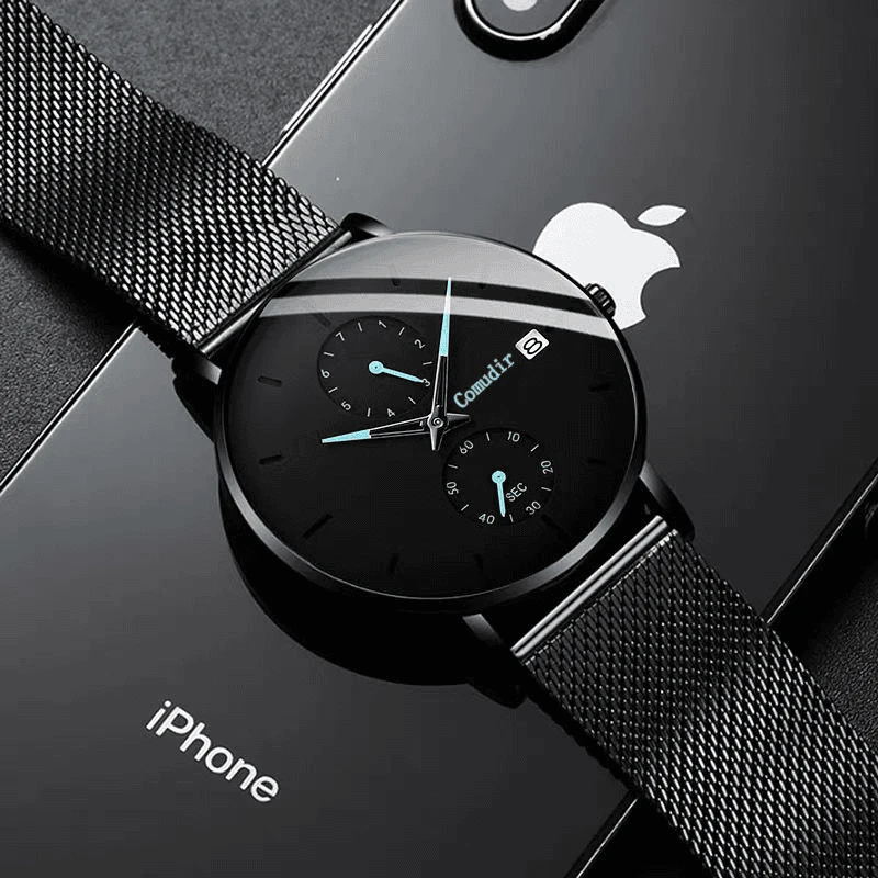 高档男款爆款2025新款黑科技高颜值中学生黑武士帅气潮流男士手表