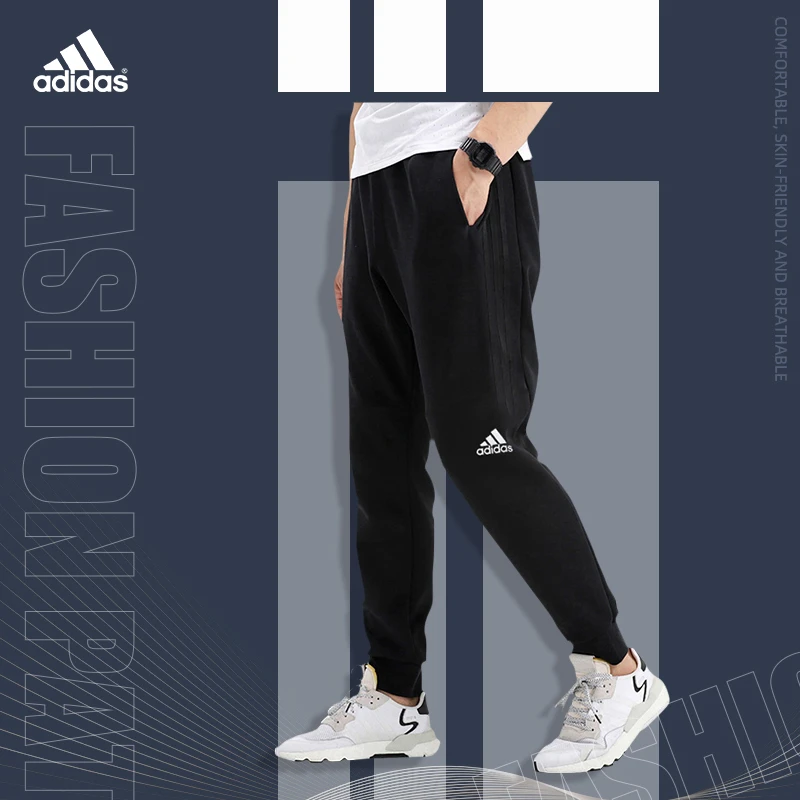 adidas/阿迪达斯秋季男士束脚休闲九分裤针织运动卫裤GP0939-XF
