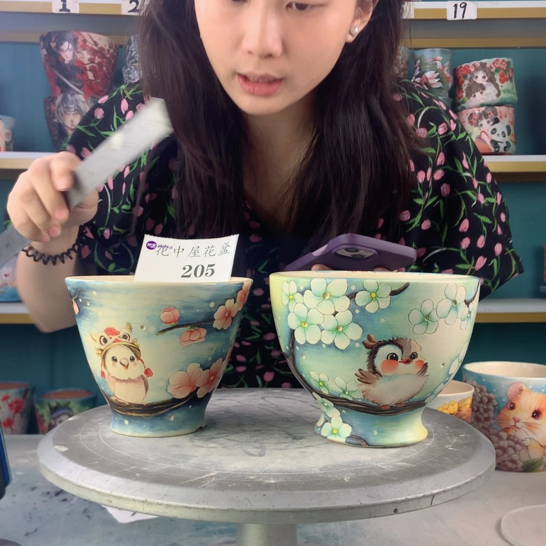 罐欣**贝景德镇手工瑕疵205