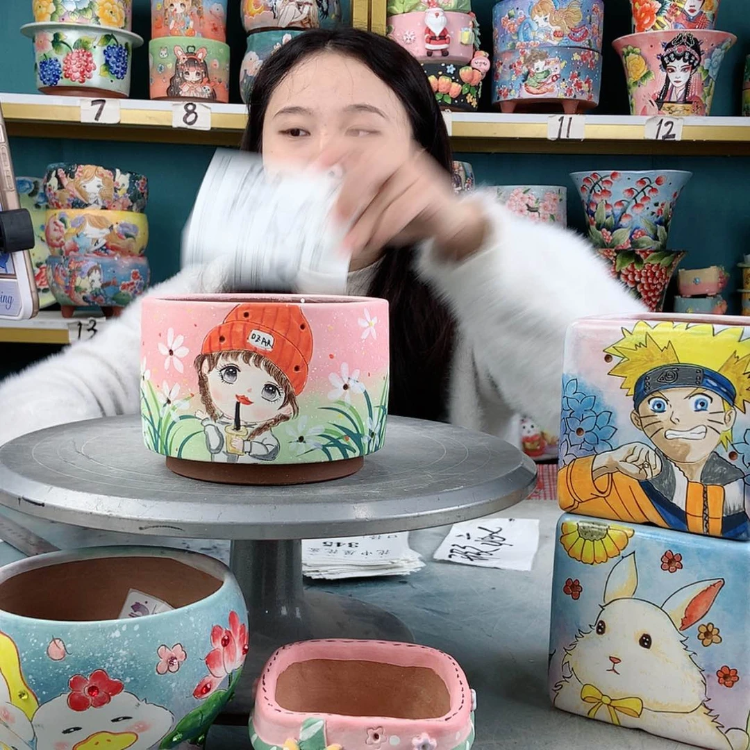 【闪购商品】陶瓷罐微瑕344