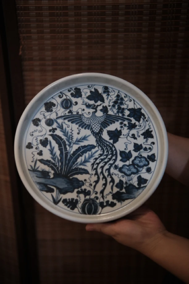博陵造物25公分，凤纹干泡台壶承复古复古全手工
