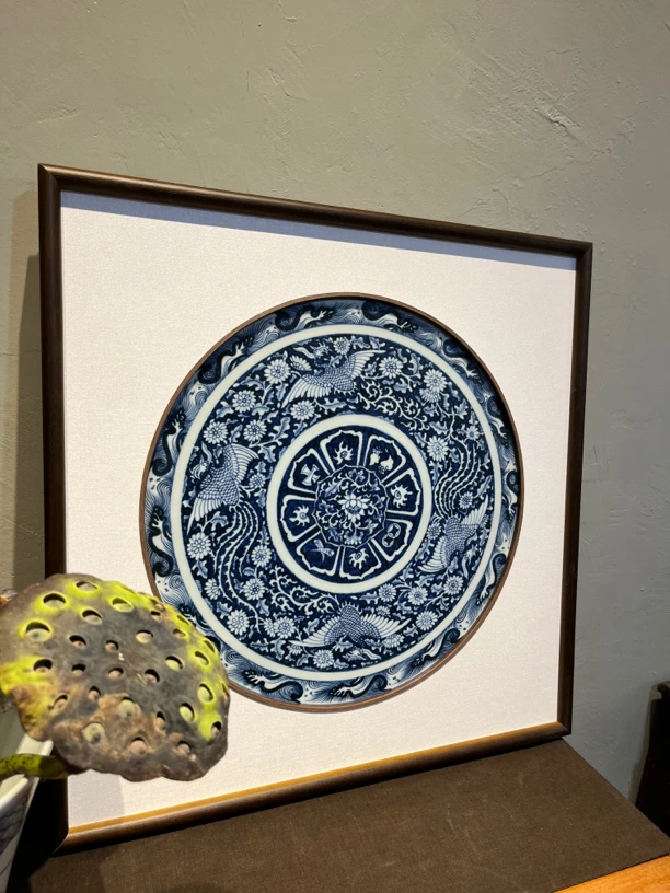 博陵造物元青花瓷版画