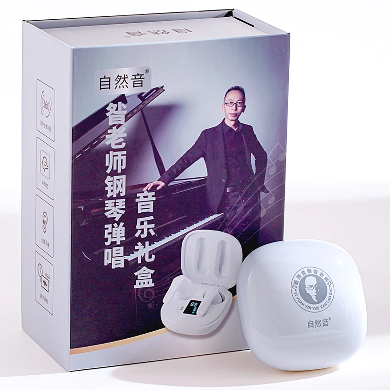 ziranyin「昝老师音乐」联名适用于华为安卓苹果通用无线蓝牙耳机
