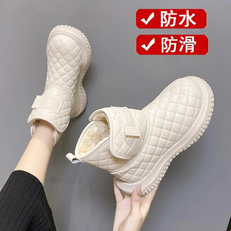 回力潮品女童雪地靴2023冬季新款潮流加绒加厚靴子正宗东北