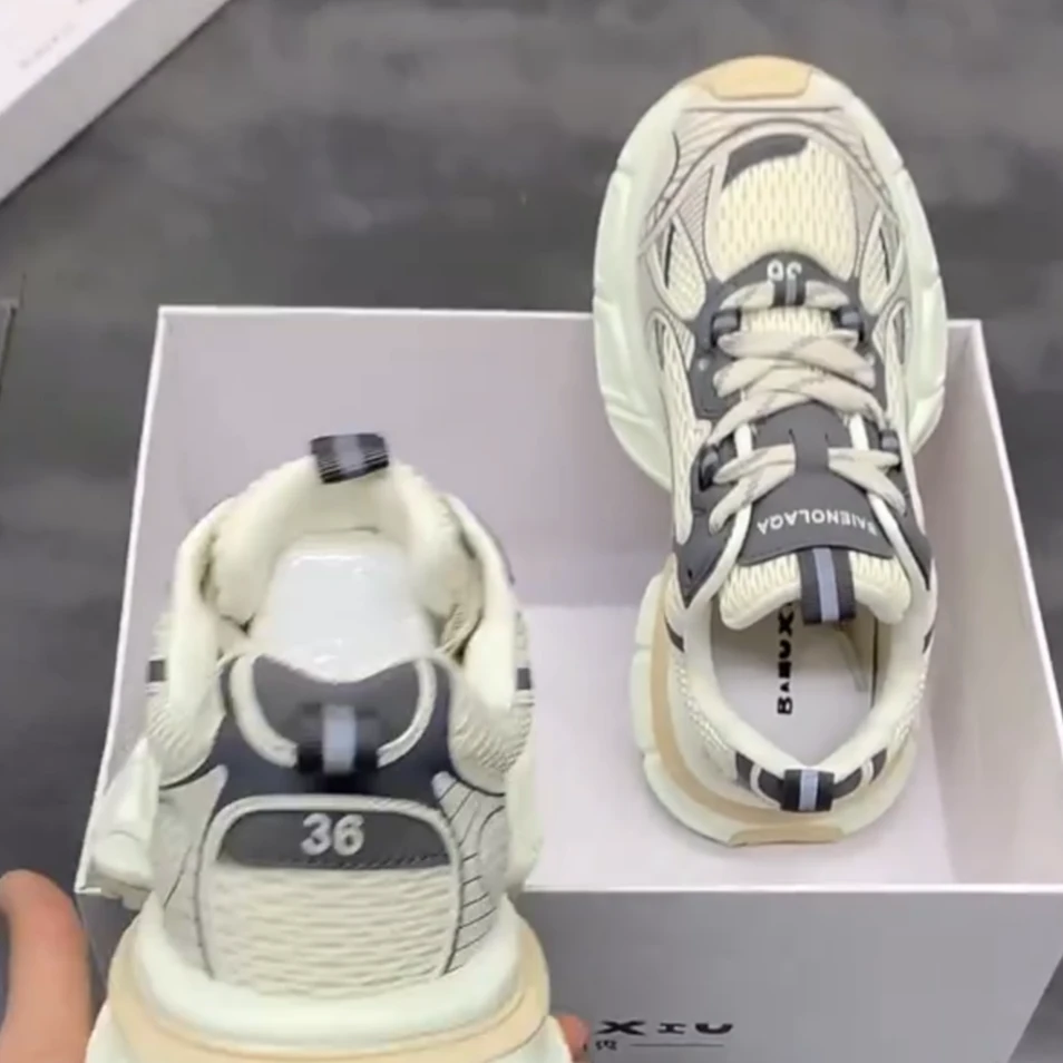 回力潮品秋季巴黎炸街高档老爹鞋女2023秋新款鞋