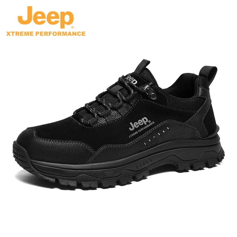 JEEP/吉普秋季新款经典百搭休闲鞋爸爸鞋轻便舒适日常户外徒步鞋