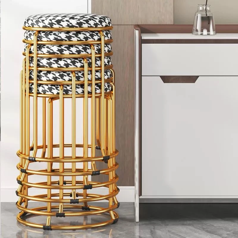 餐桌可叠放圆凳吃饭凳