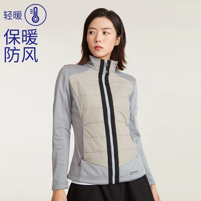 33000ft棉服夹克女 春季新款加厚防水耐磨防风户外运动保暖衣外套