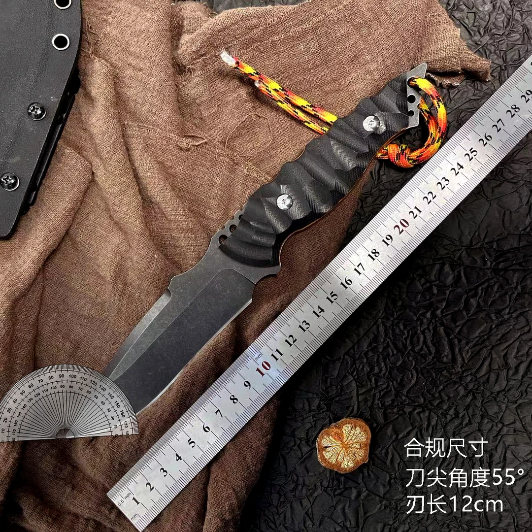 【龙ya】63HRC户外登山野营旅行工具 多功能组合工具 合规尺寸