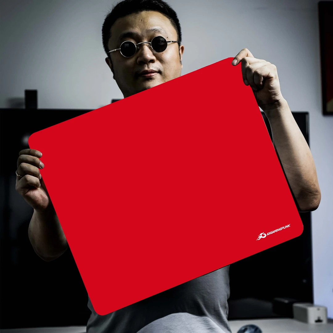 AXGAMINGPUNK国士无双细面电竞鼠标垫个性大号CSGO加厚游戏布垫