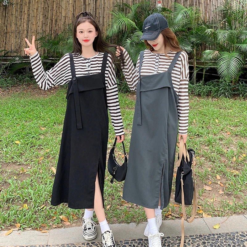 【清仓】12060#夏装胖MM大码闺蜜显瘦减龄韩版时尚两件套